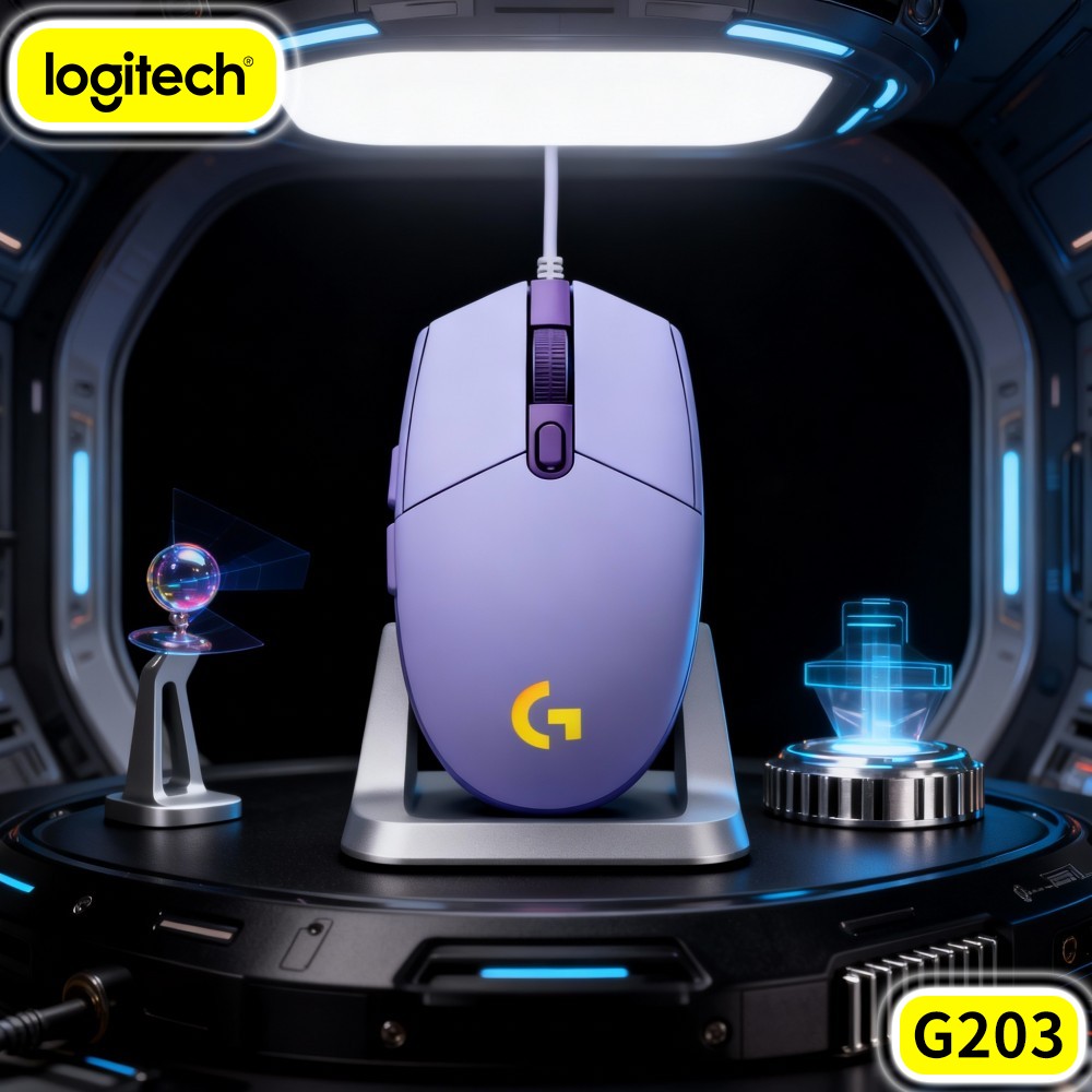 Logitech Mouse G203 - Mysz gamingowa Logitech G203 z przewodowym