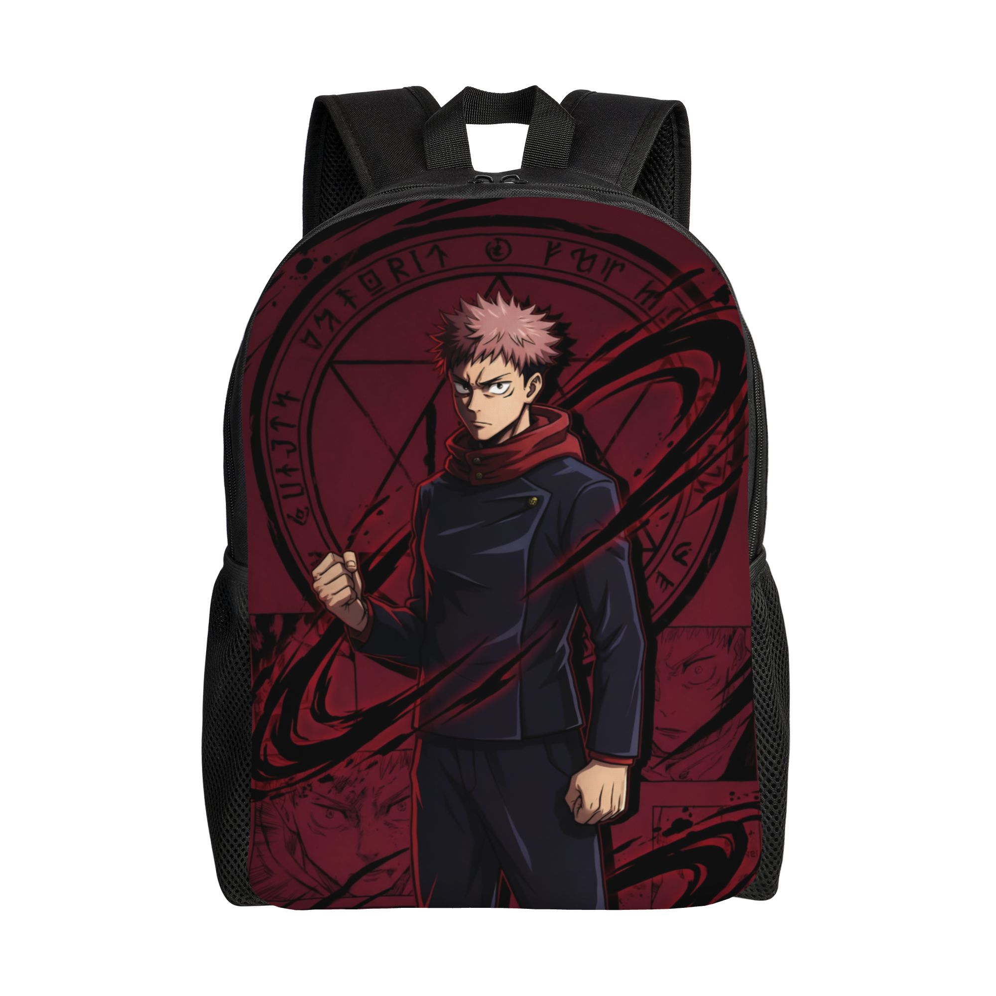 Laptop Accessories Bag For Men - Plecak 3D z motywem J-Jujutsu Kaisen