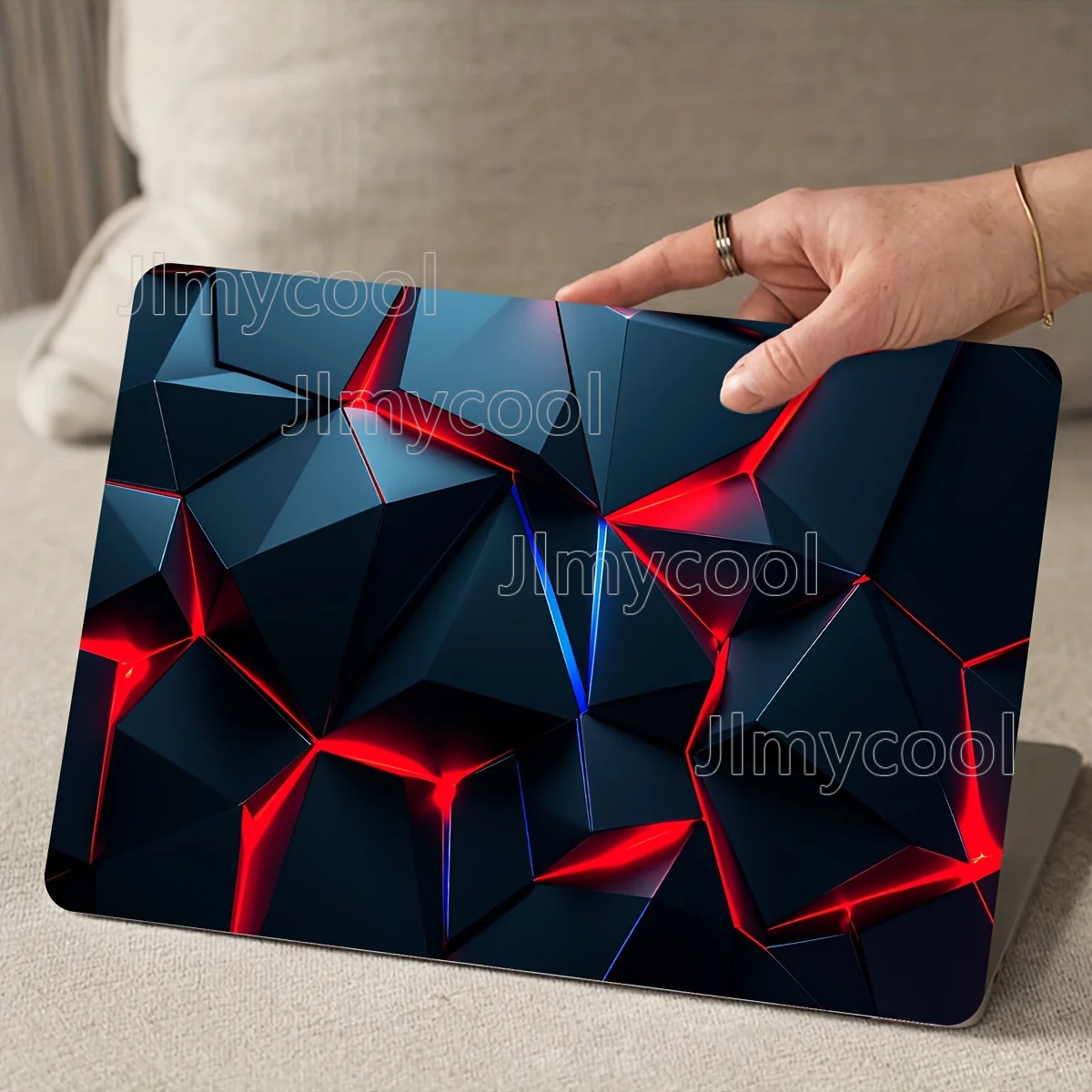 Laptop Accessories Msi - 2 sztuki technologicznych naklejek na laptopa,
