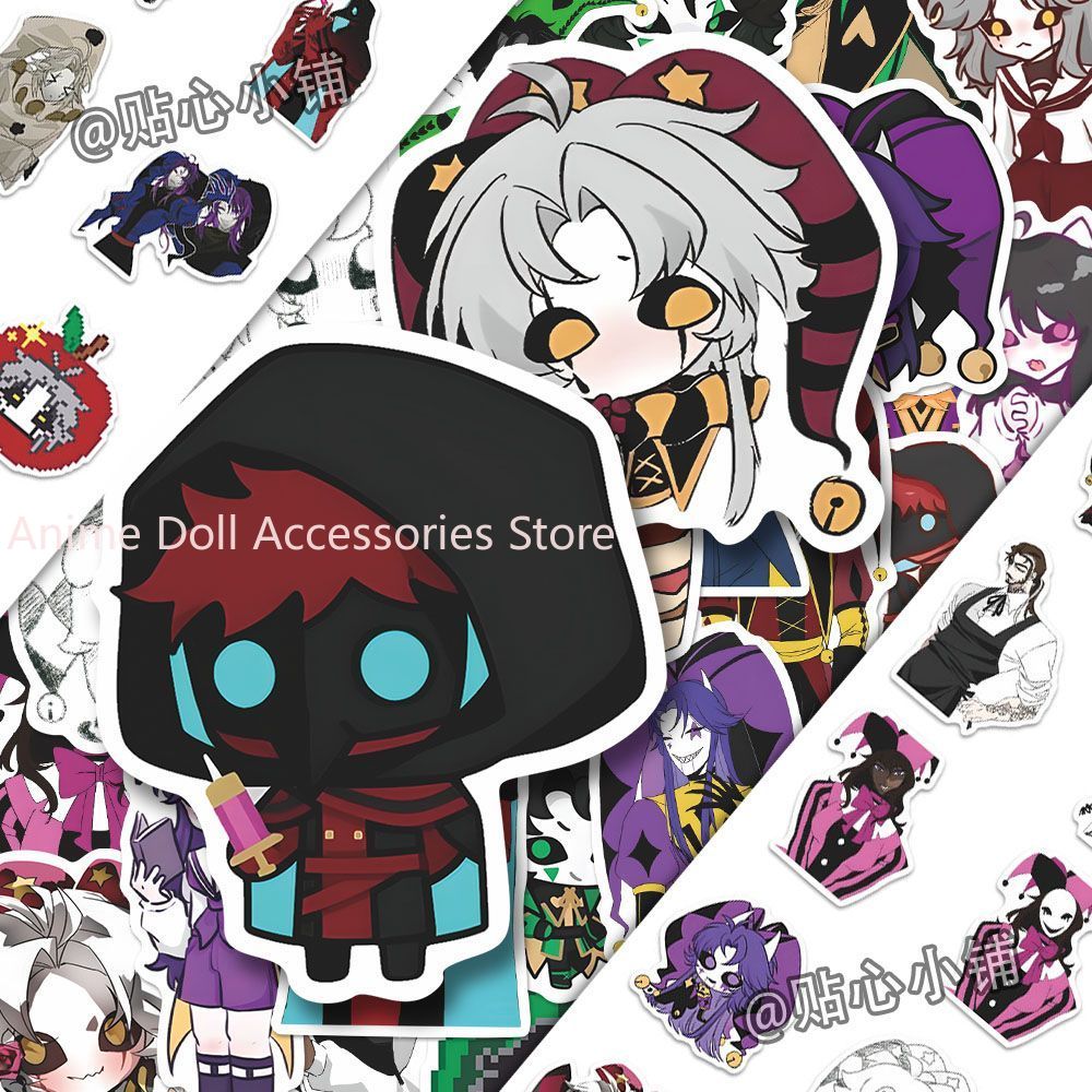 Laptop Related Accessories - 73 SZT. Naklejki Anime The Freak