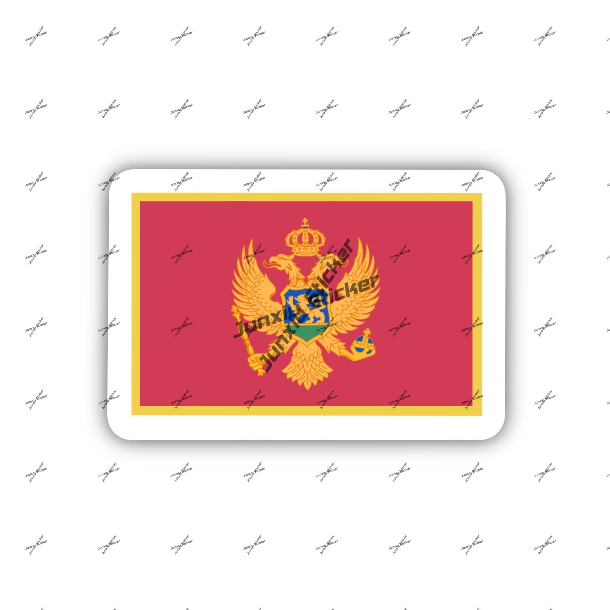 Laptop Accessories Design - Montenegro Design Stylowa Wodoodporna Naklejka Samochodowa