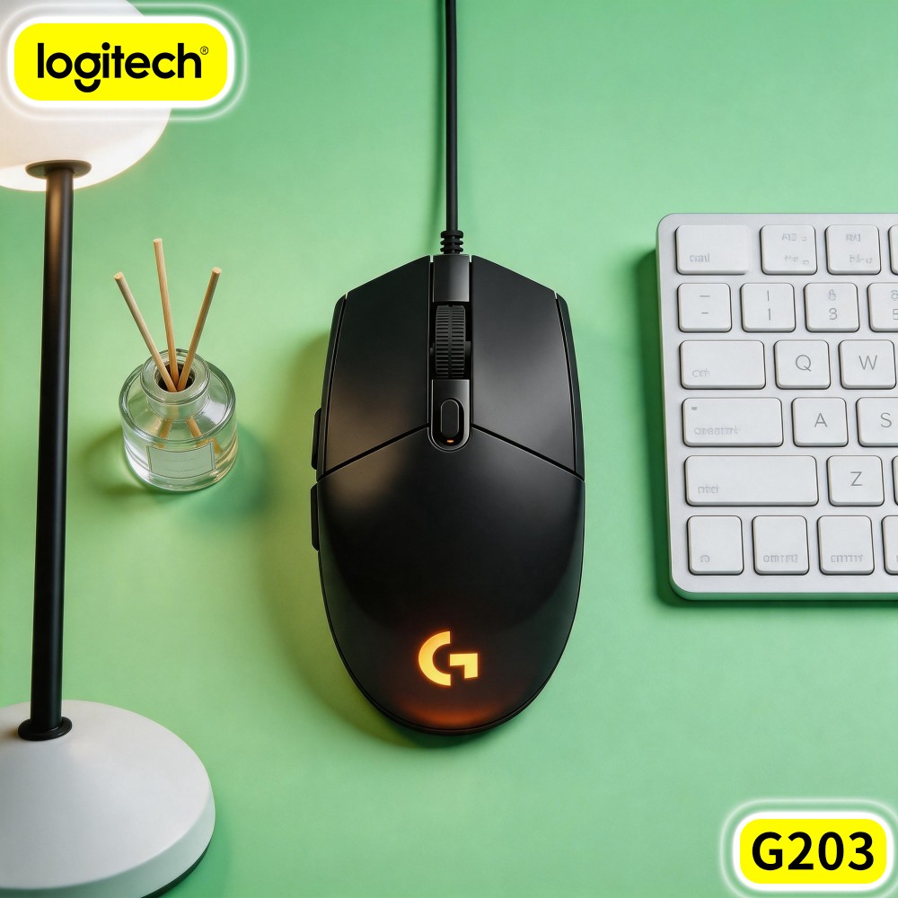 Logitech Mouse G203 - Logitech G203 Przewodowa Mysz Gamingowa Praktyczne