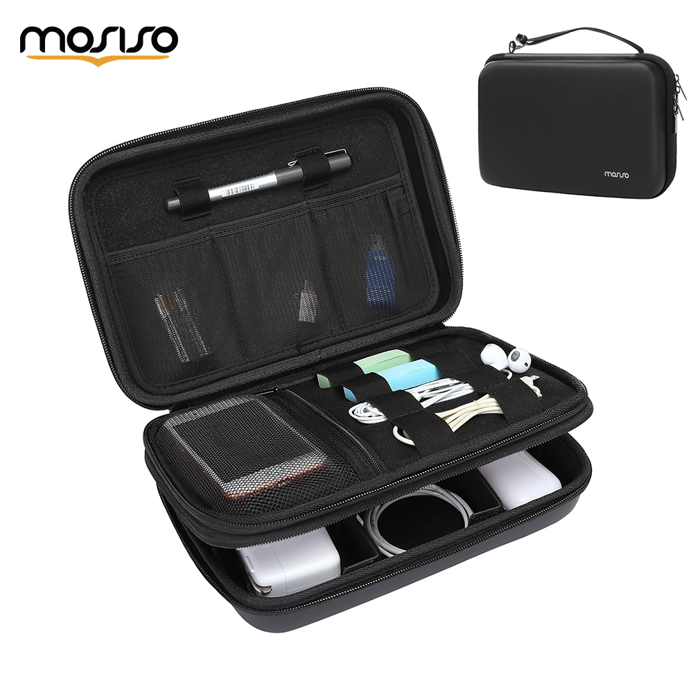 Laptop Accessories Essential - Organizer na elektronikę, wodoodporny futerał podróżny,
