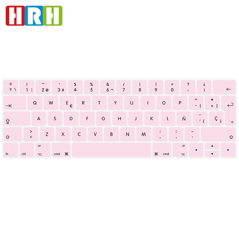 Mac Laptop Accessories - HRH Silikonowa osłona klawiatury hiszpańskiej UE
