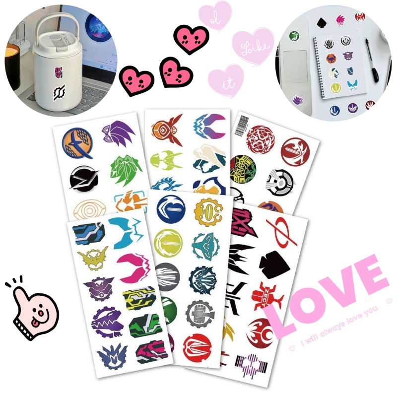Laptop Related Accessories - 60 arkuszy naklejek z logo Kamen
