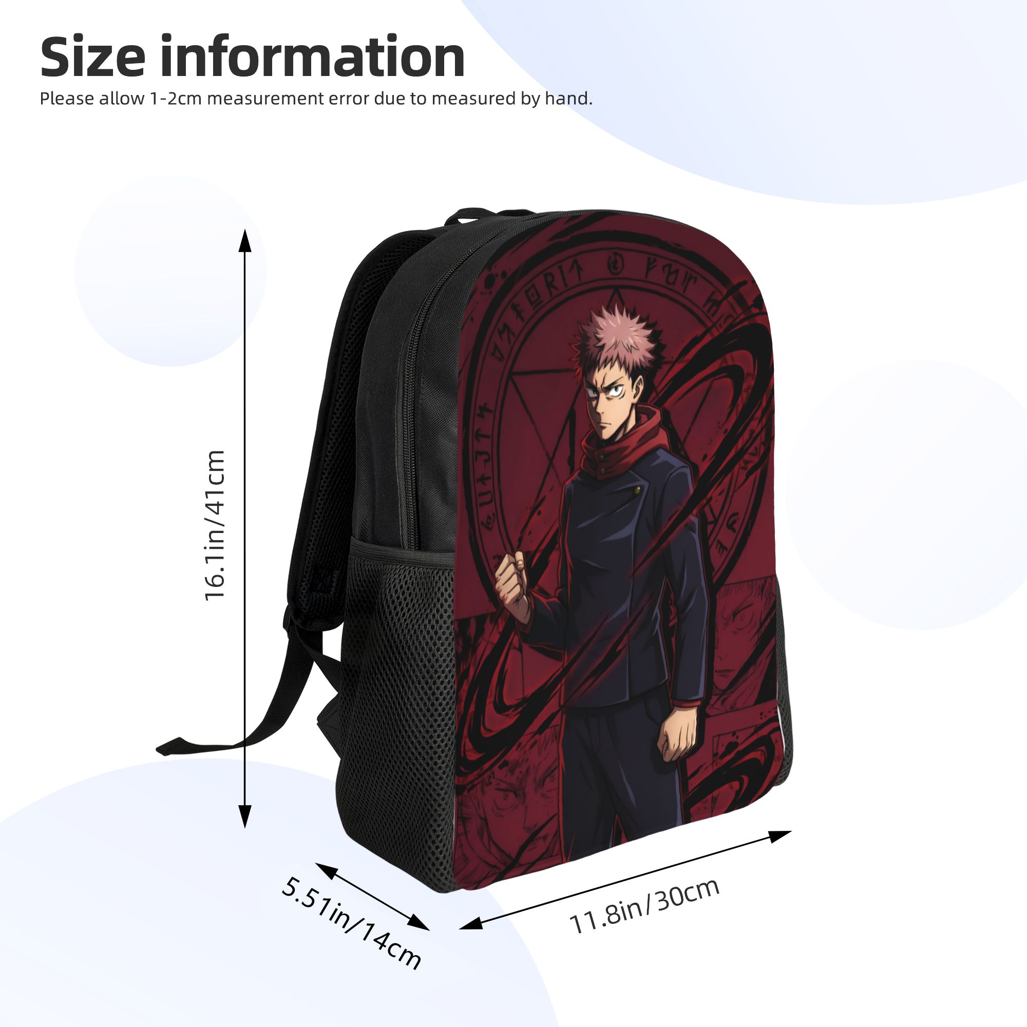 Plecak 3D z motywem J-Jujutsu  – Laptop Accessories Bag For Men recenzja i cena