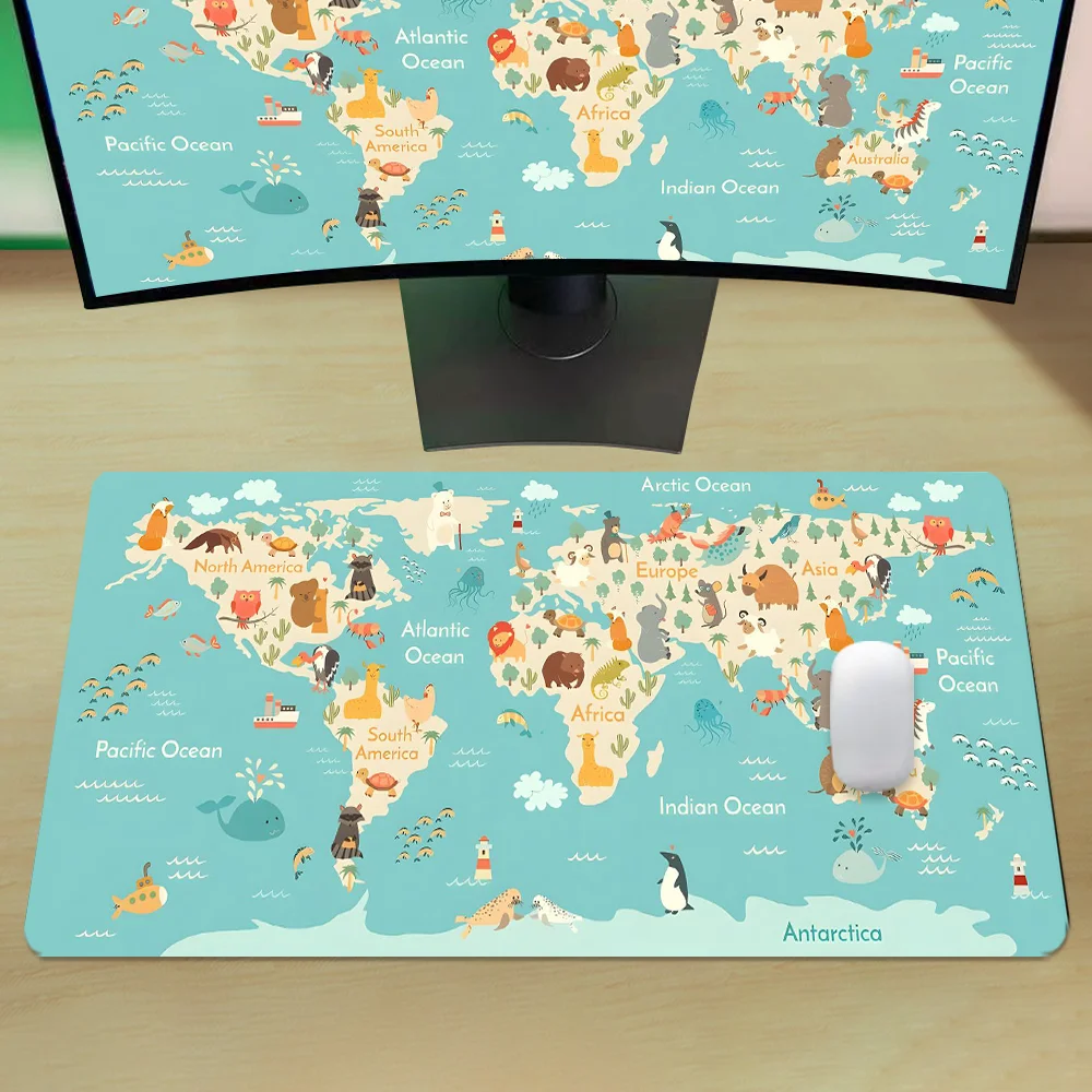 Podkładka pod mysz z mapą świa – Laptop Accessories Design recenzja i cena