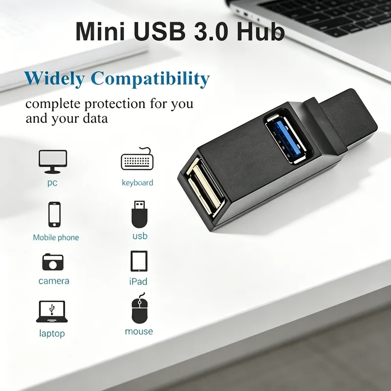 Hub USB 3.0 2.0 z obrotowymi p – Laptop Accessories Hub recenzja i cena