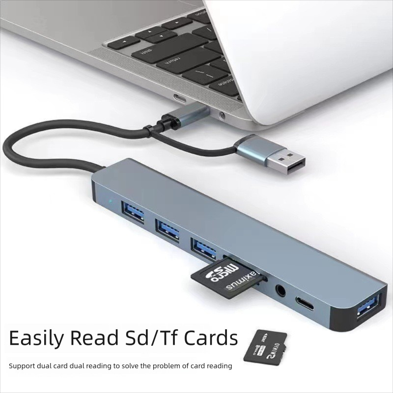 Rozgałęźnik USB C 8 w 2, Hub U – Laptop Accessories Hub recenzja i cena