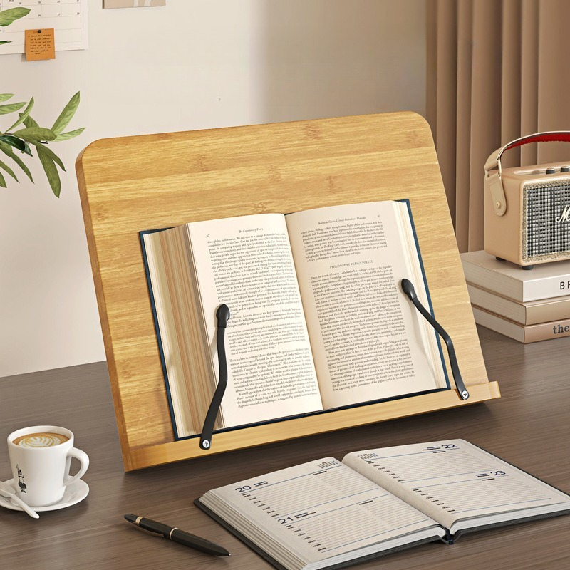 Drewniany stojak na książki, w – Laptop Related Accessories recenzja i cena