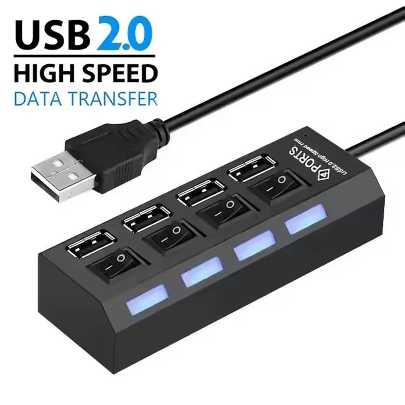 Rozgałęźnik USB 2.0 z 4 portam – Laptop Accessories Hub recenzja i cena