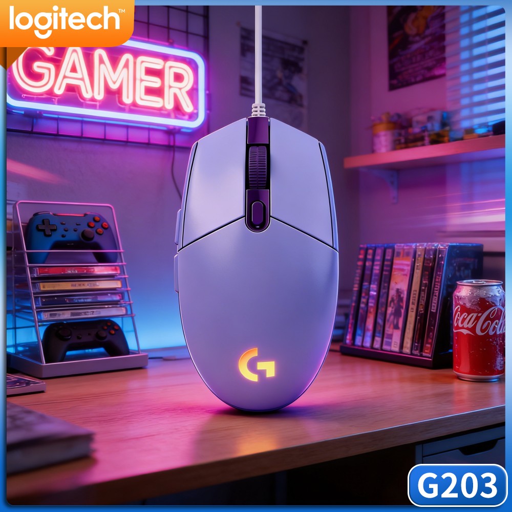 Mysz przewodowa do gier Logite – Logitech Mouse G203 recenzja i cena