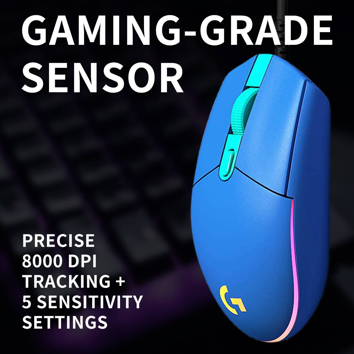 Mysz przewodowa do gier Logite – Logitech Mouse G203 recenzja i cena
