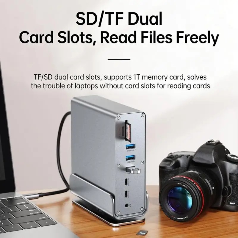 Hub USB-C 15 w 1, stacja dokuj – Mac Laptop Accessories recenzja i cena