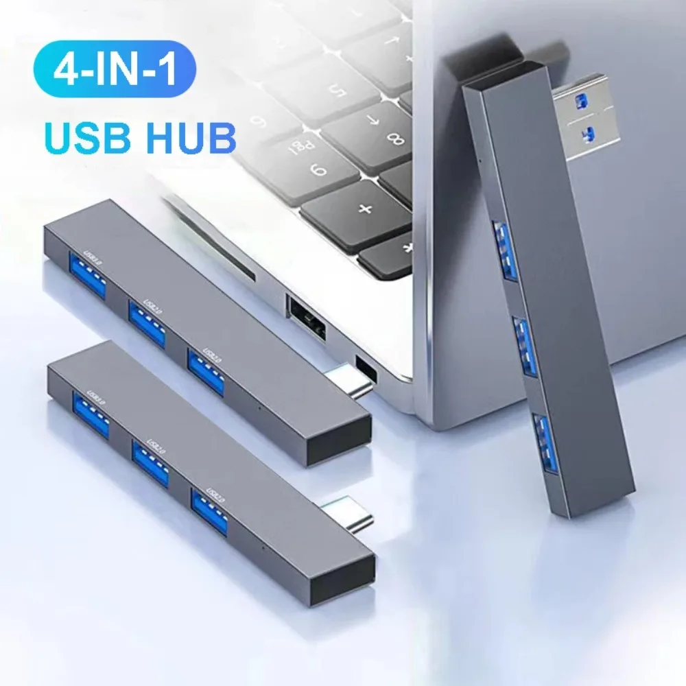Adapter USB Multi Splitter OTG – Laptop Accessories Hub recenzja i cena