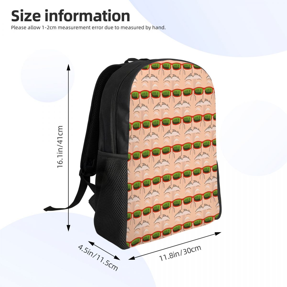 Plecak z nadrukiem 3D M-Master – Laptop Accessories Bag For Men recenzja i cena