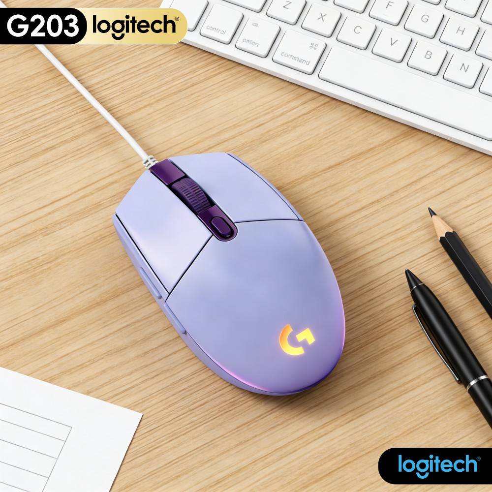 Logitech G203 Przewodowa Mysz  – Logitech Mouse G203 recenzja i cena