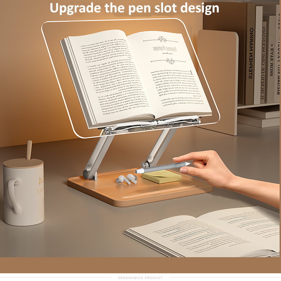 Drewniany stojak do czytania z – Laptop Related Accessories recenzja i cena
