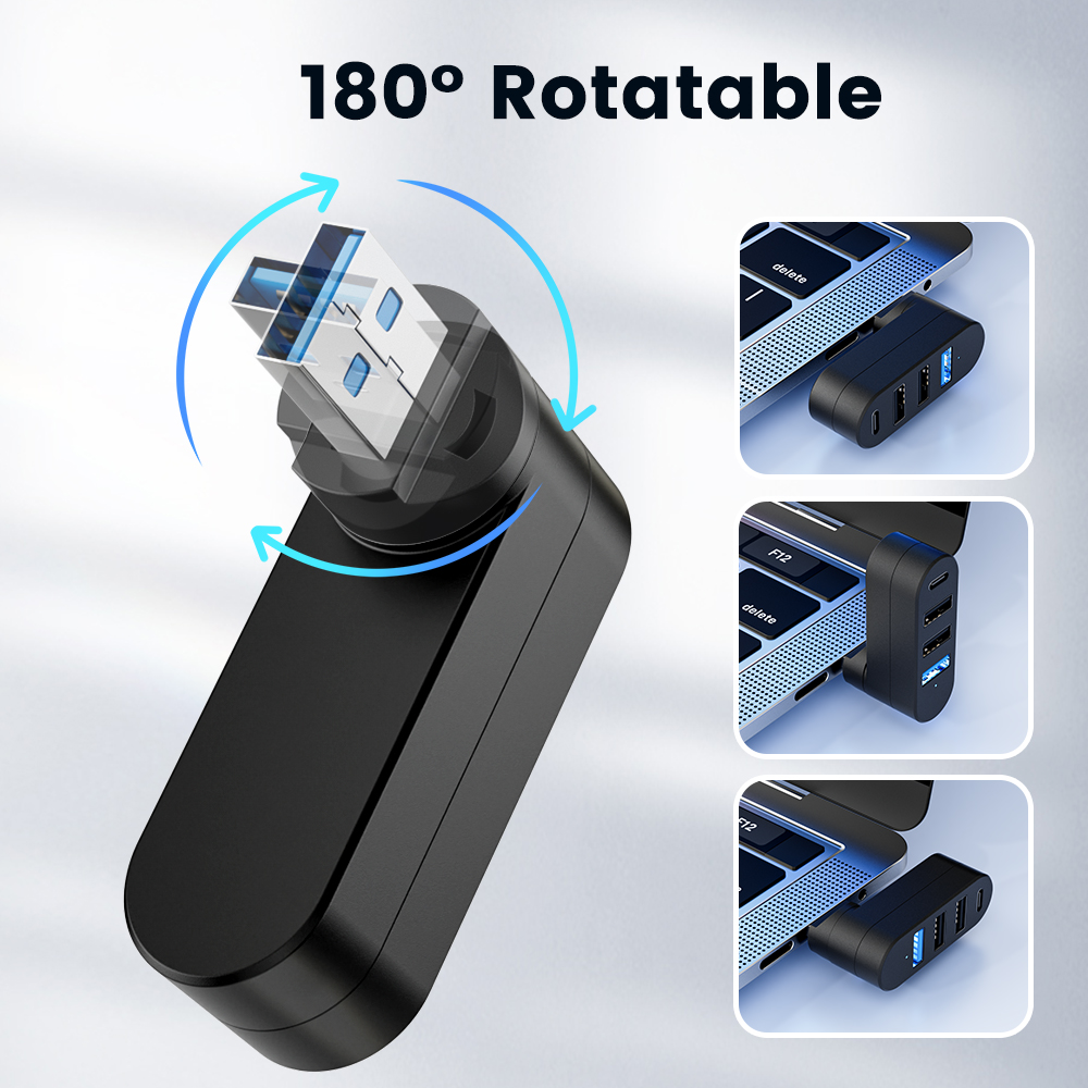 4-portowy Hub USB 2.0 Mini USB – Laptop Accessories Hub recenzja i cena