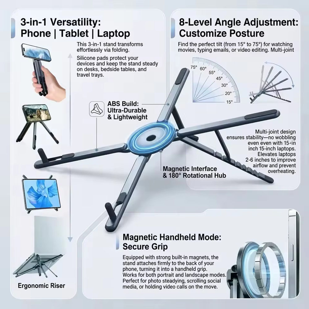 Przenośny magnetyczny uchwyt n – Laptop Related Accessories recenzja i cena