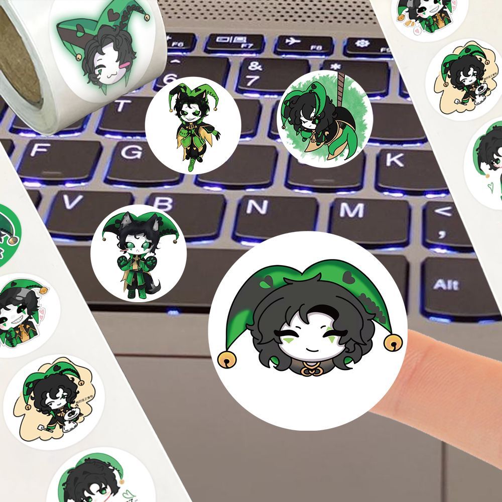 500 sztuk/rolka Anime The Frea – Laptop Related Accessories recenzja i cena