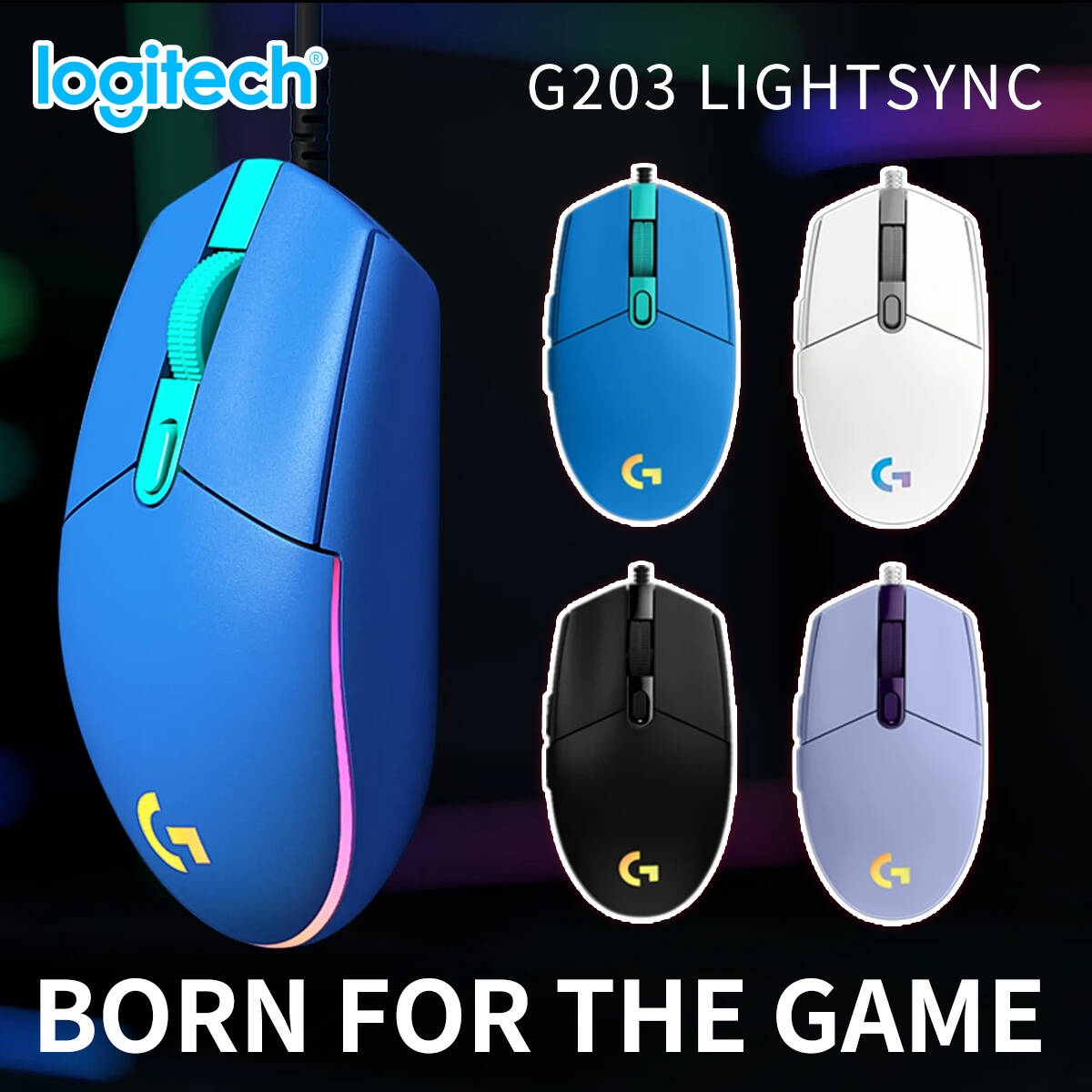 Mysz przewodowa do gier Logite – Logitech Mouse G203 recenzja i cena