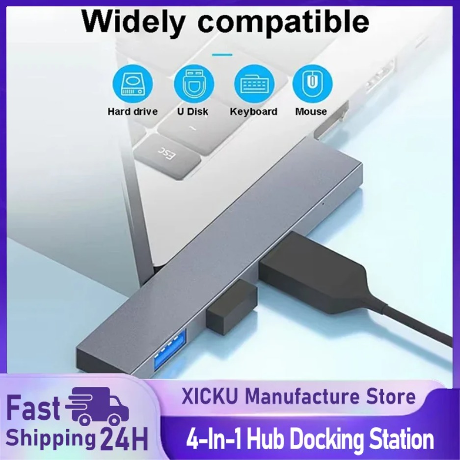 HUB USB C 3.0 Typ C 3.1 4-port – Mac Laptop Accessories recenzja i cena