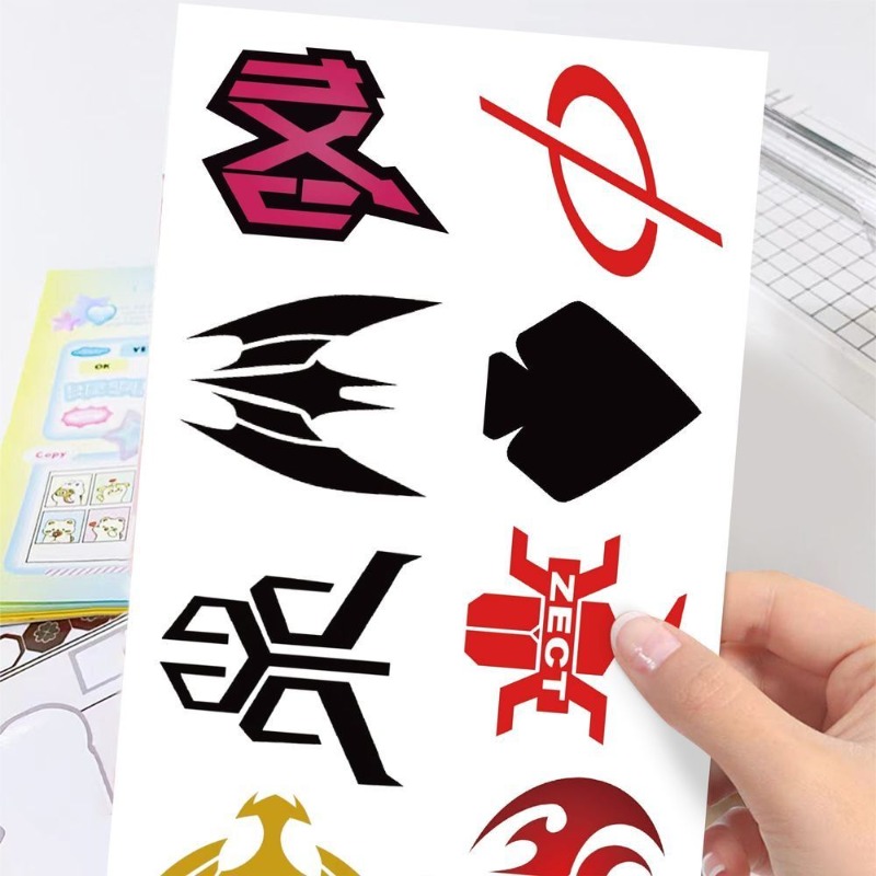60 arkuszy naklejek z logo Kam – Laptop Related Accessories recenzja i cena
