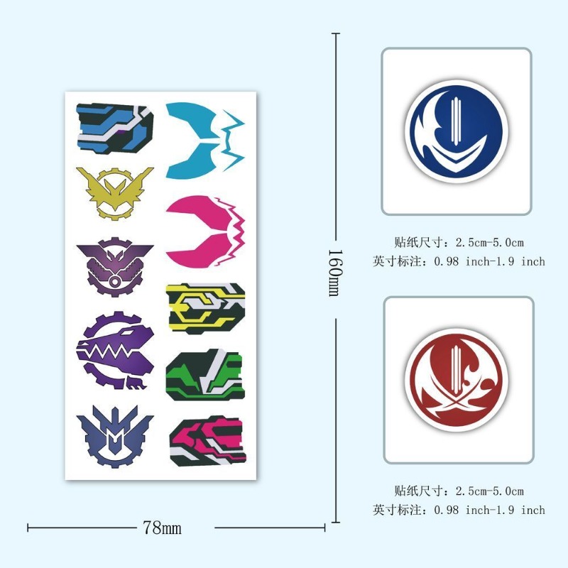 60 arkuszy naklejek z logo Kam – Laptop Related Accessories recenzja i cena